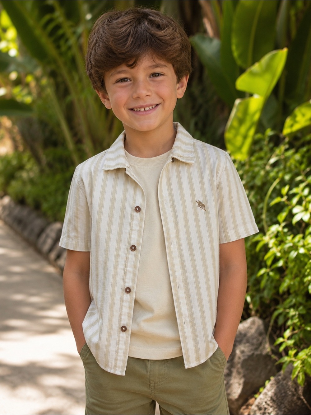 Tommy Bahama Kids 2-Piece Shirt Set NWT Size 5/5T